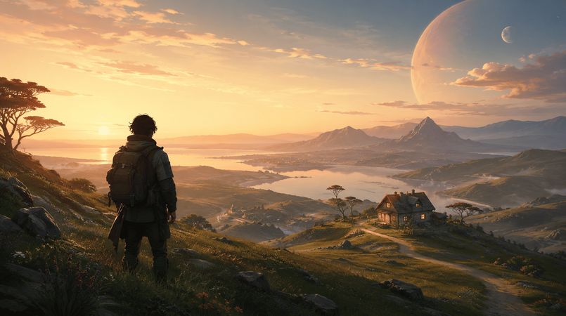 Обложка статьи «Игры, в которых можно выдохнуть: 8 атмосферных проектов для спокойного вечера»